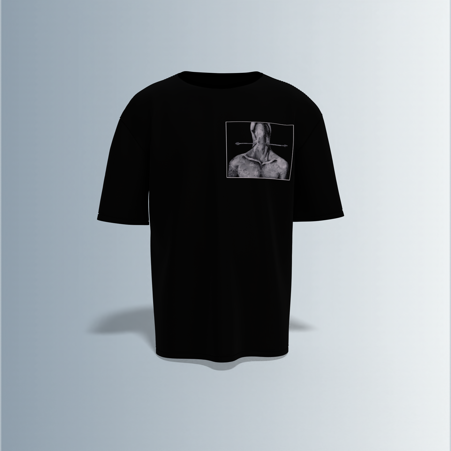 Macabre- Premium Cotton Oversized T-Shirt