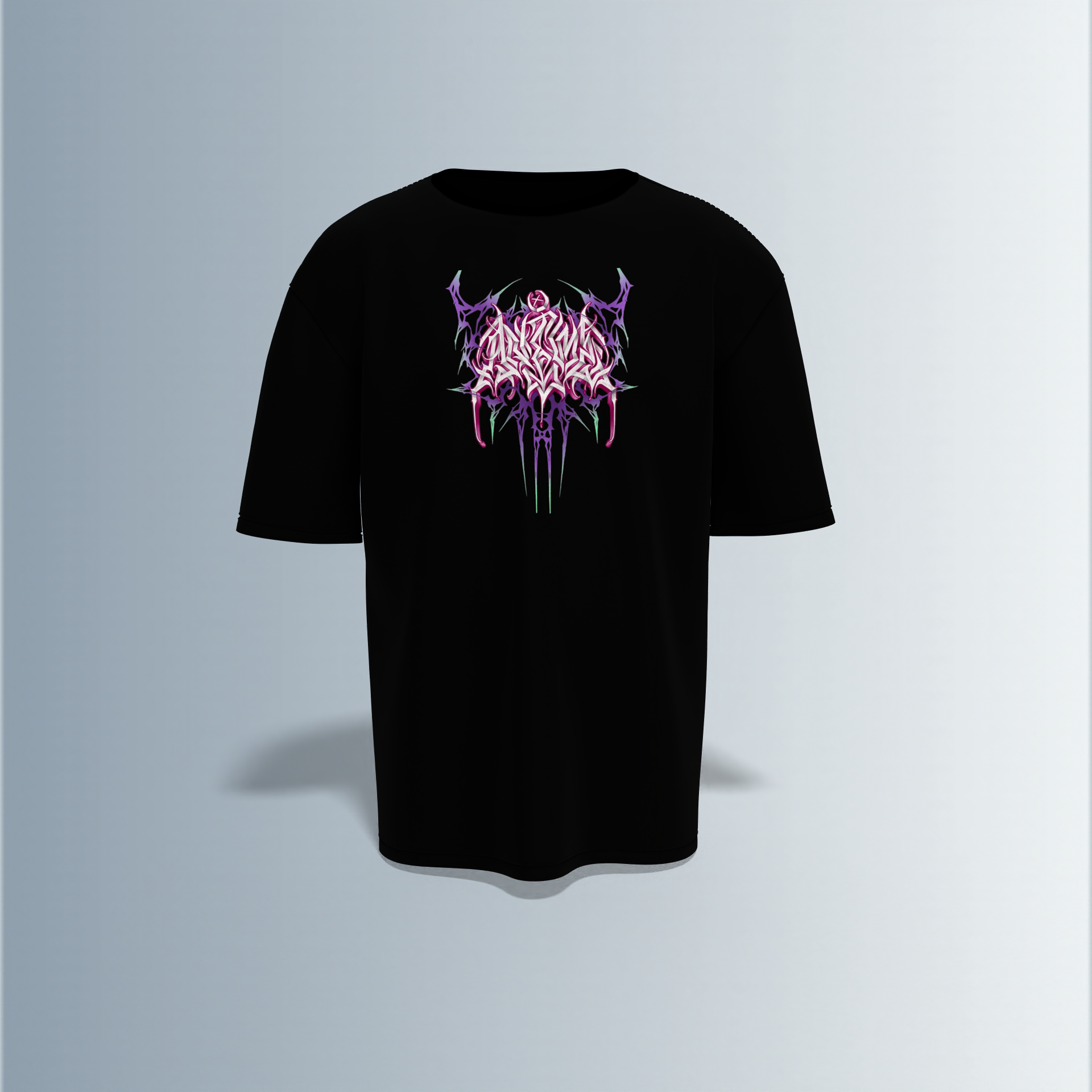 "Horrorcore streetwear"- Premium Cotton Oversized T-Shirt