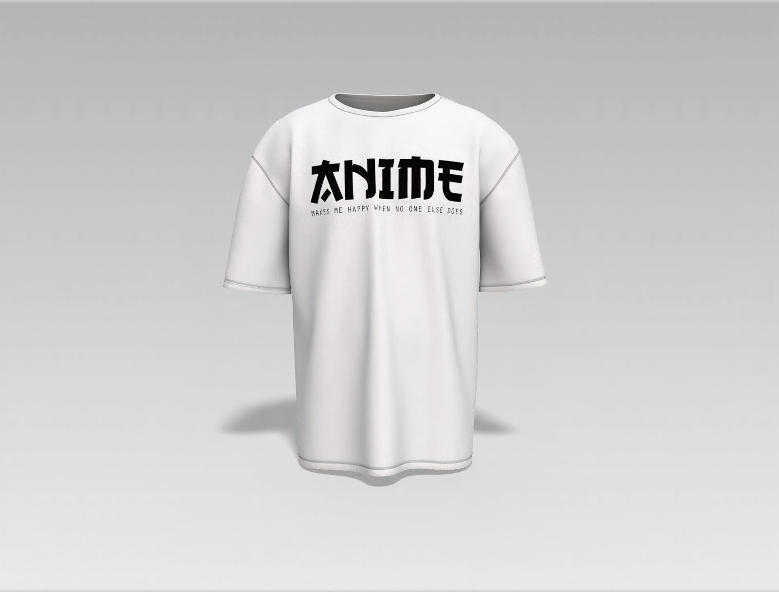Shadow Ninja: Anime Heals the Soul Oversized T-shirt