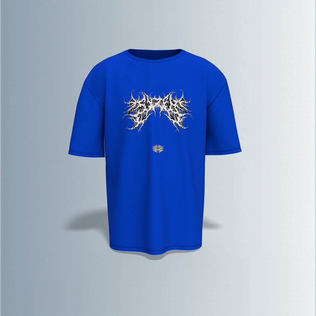 “Black metal inspired graphic”- Premium Cotton Oversized T-Shirt
