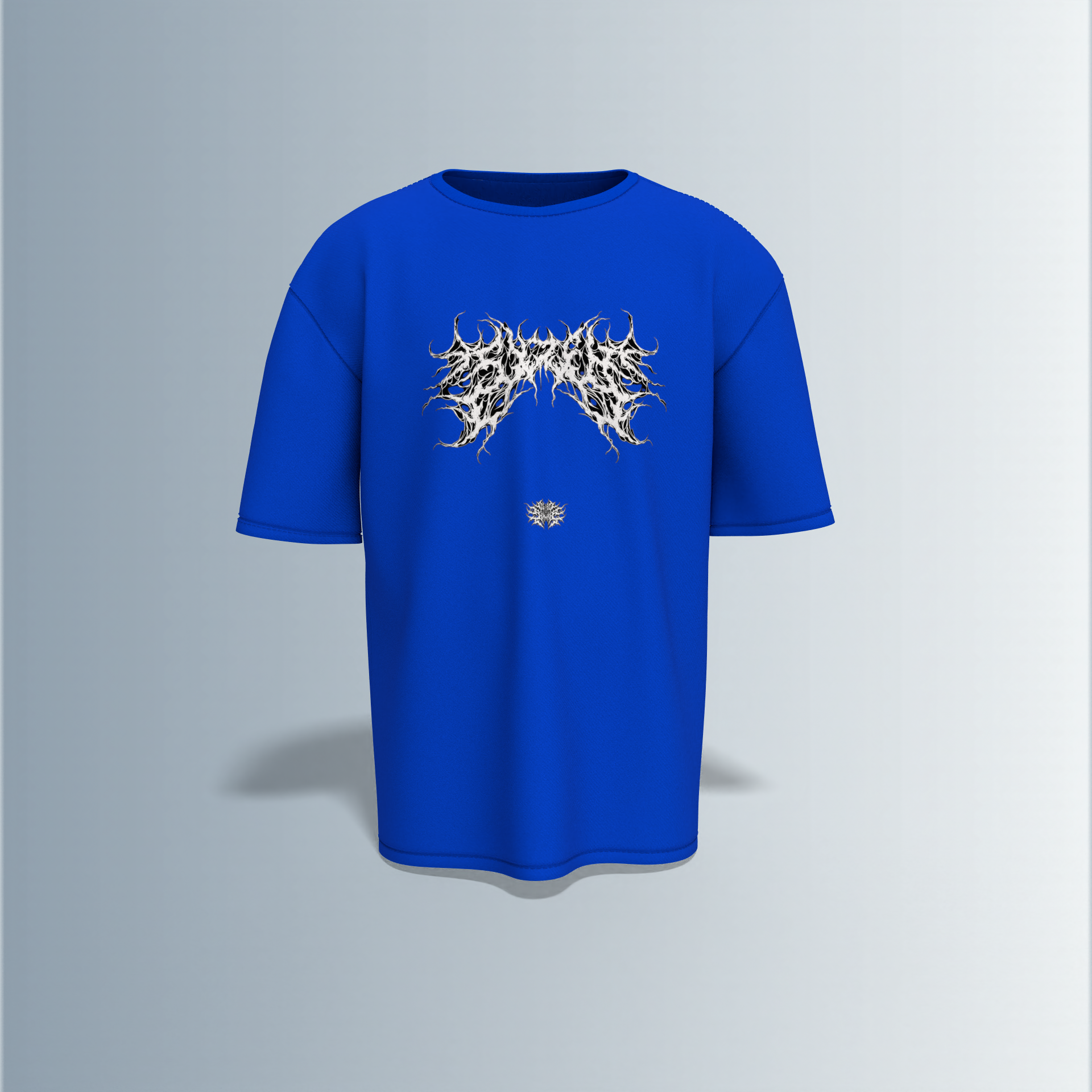 “Black metal inspired graphic”- Premium Cotton Oversized T-Shirt
