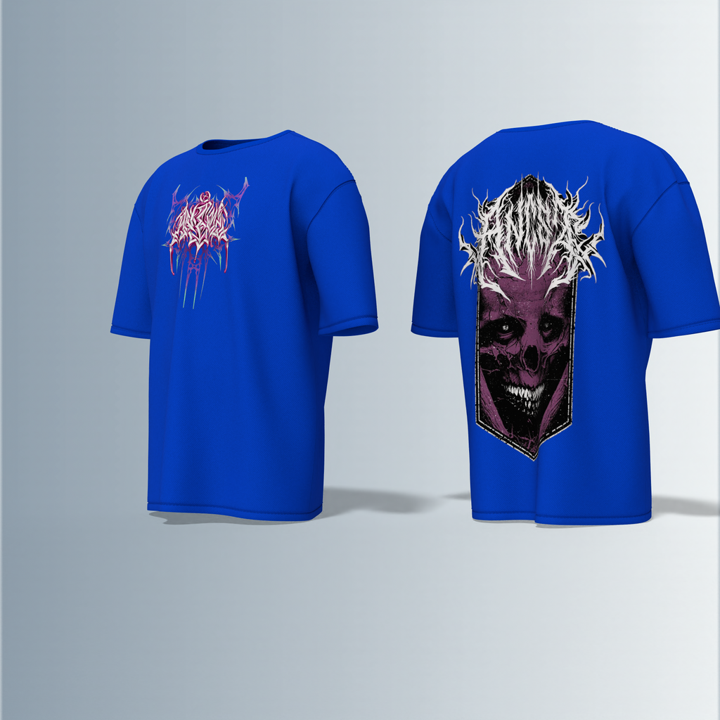"Horrorcore streetwear"- Premium Cotton Oversized T-Shirt