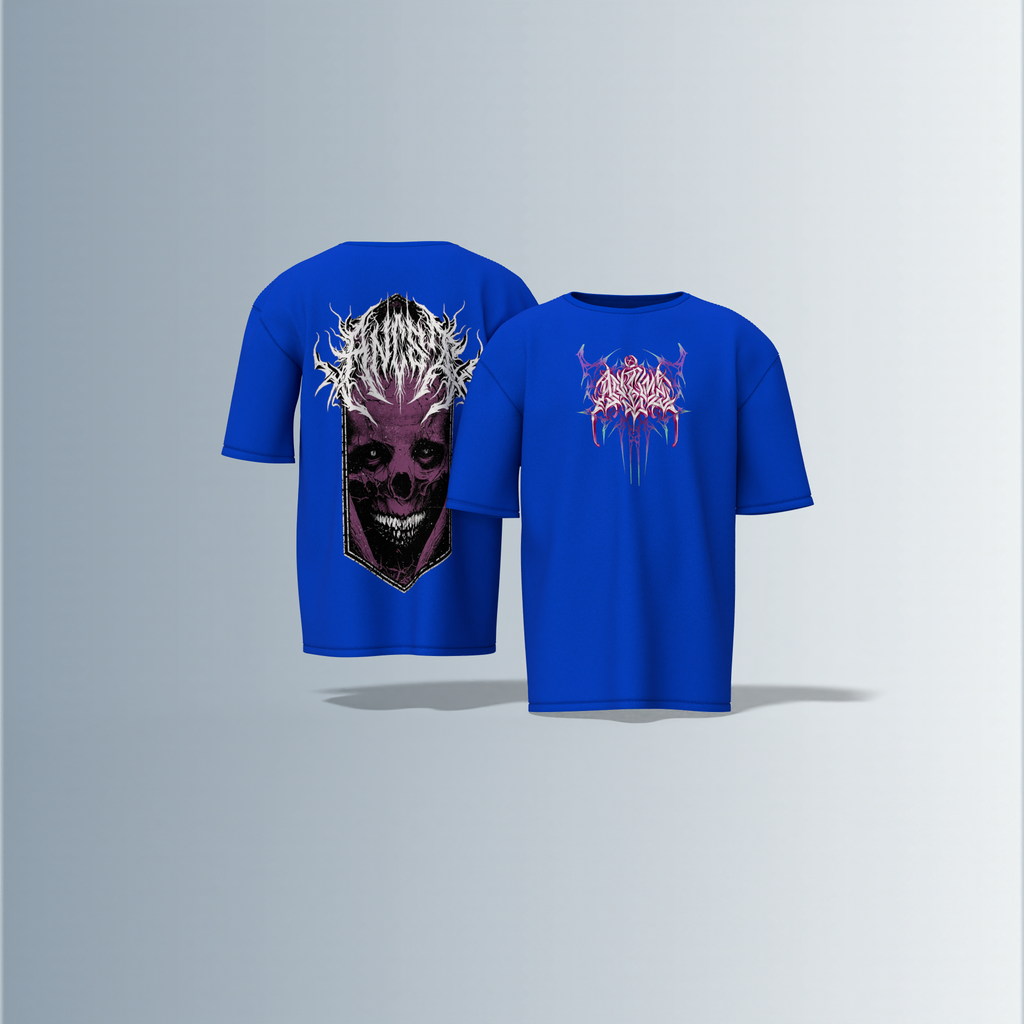 "Horrorcore streetwear"- Premium Cotton Oversized T-Shirt