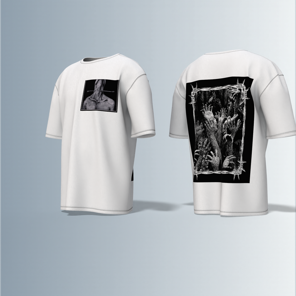 Macabre- Premium Cotton Oversized T-Shirt