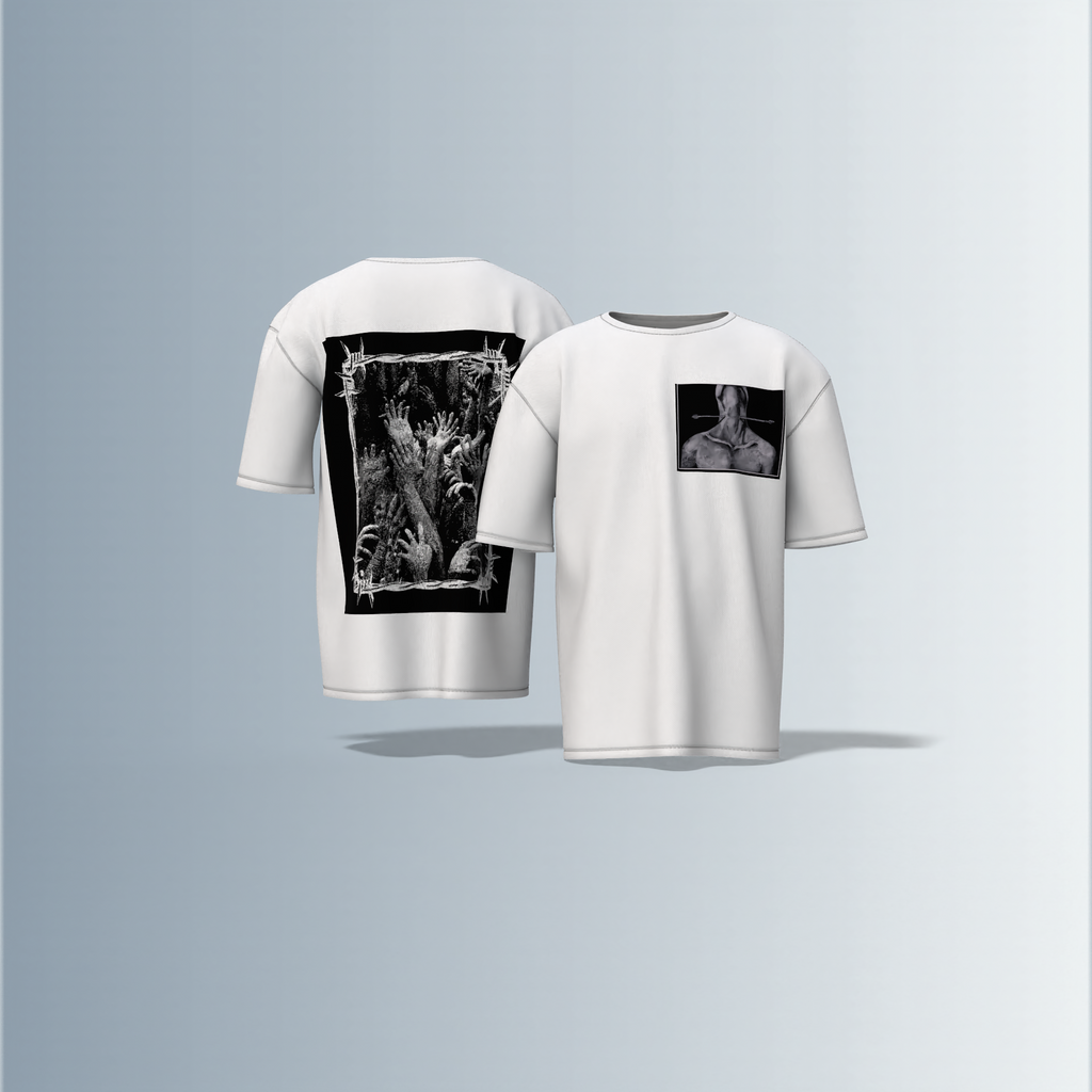 Macabre- Premium Cotton Oversized T-Shirt