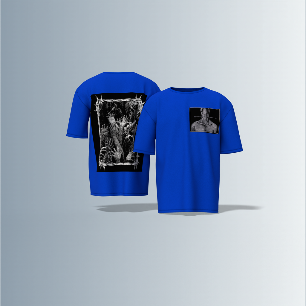 Macabre- Premium Cotton Oversized T-Shirt
