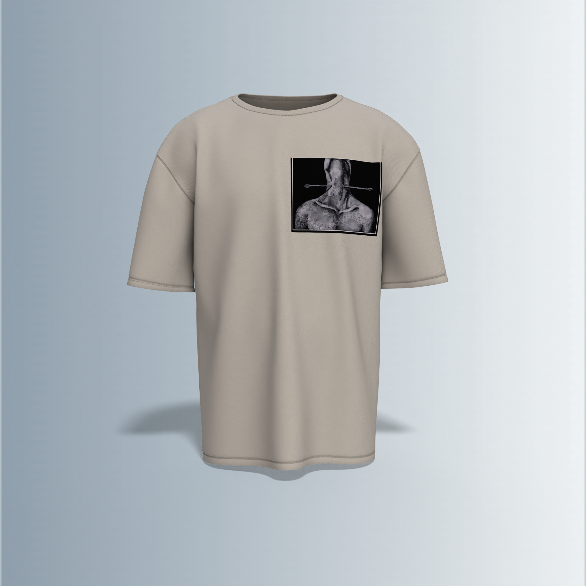 Macabre- Premium Cotton Oversized T-Shirt