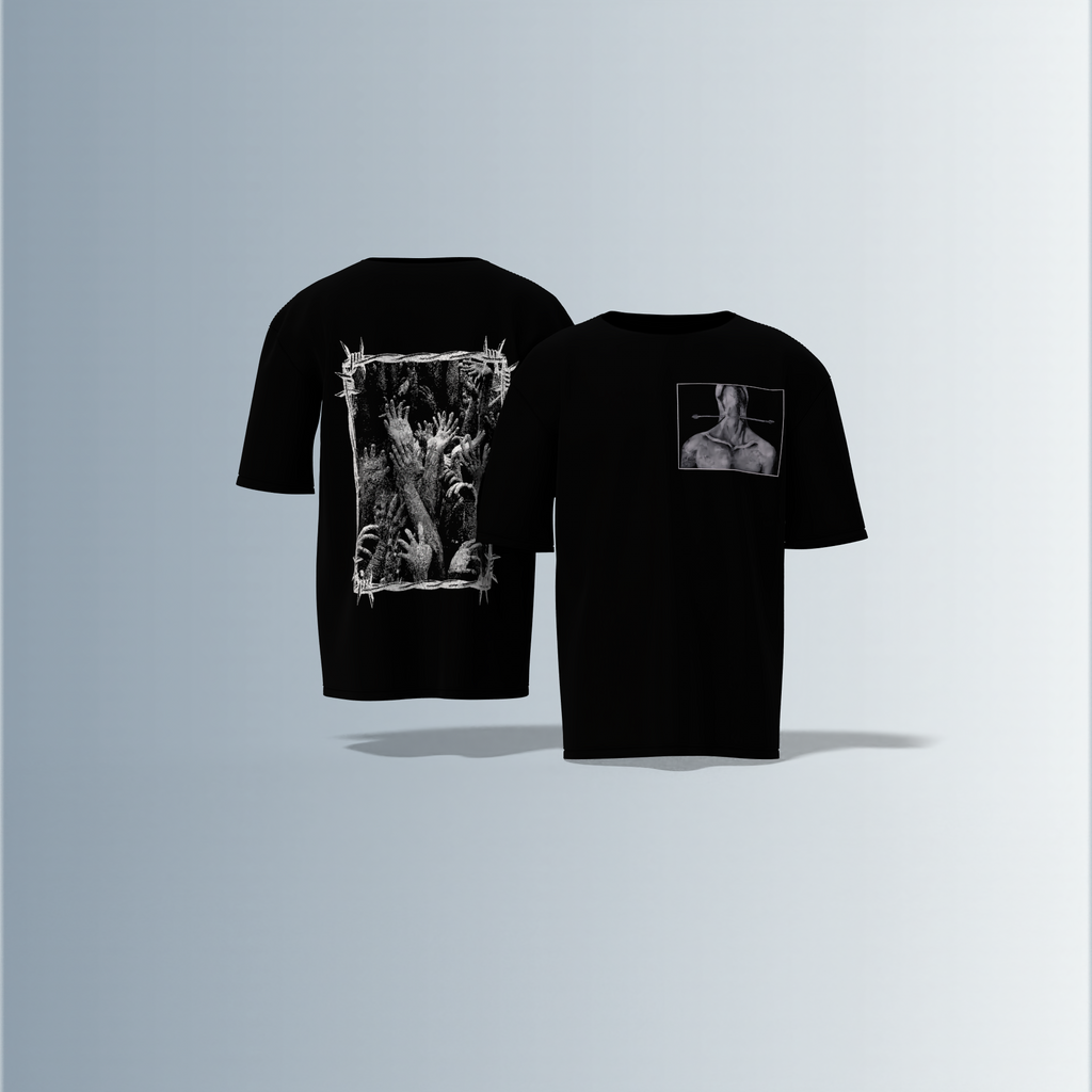 Macabre- Premium Cotton Oversized T-Shirt