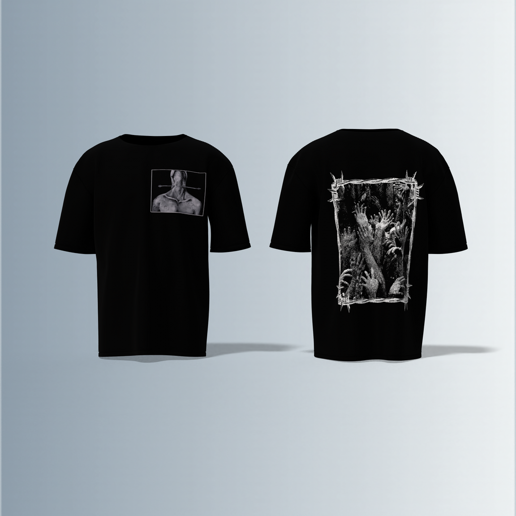 Macabre- Premium Cotton Oversized T-Shirt