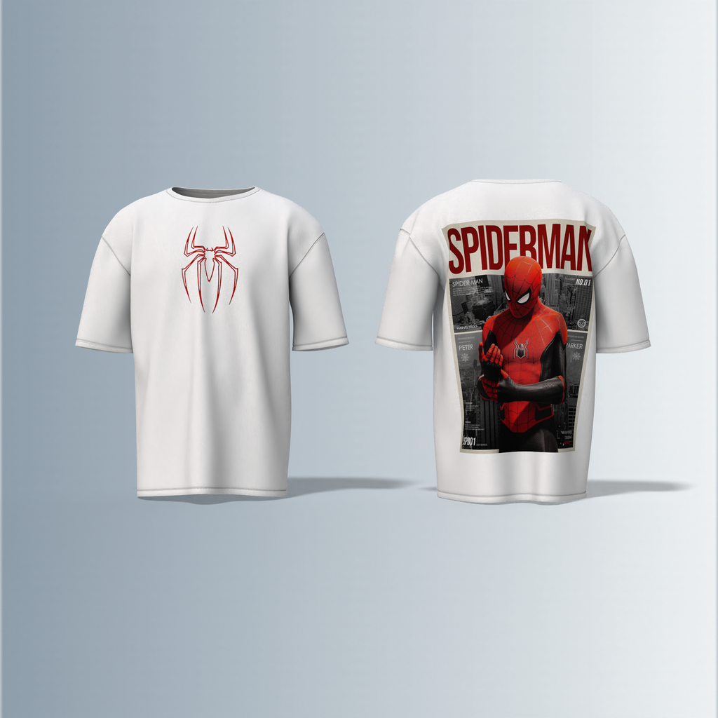 “SPIDERMAN”- Premium Cotton Oversized T-Shirt