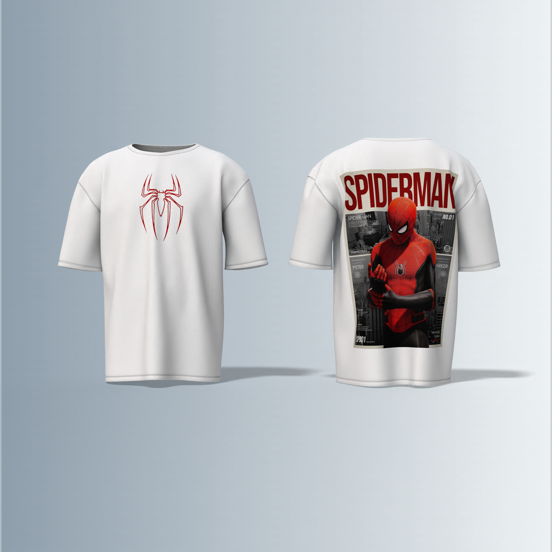 “SPIDERMAN”- Premium Cotton Oversized T-Shirt
