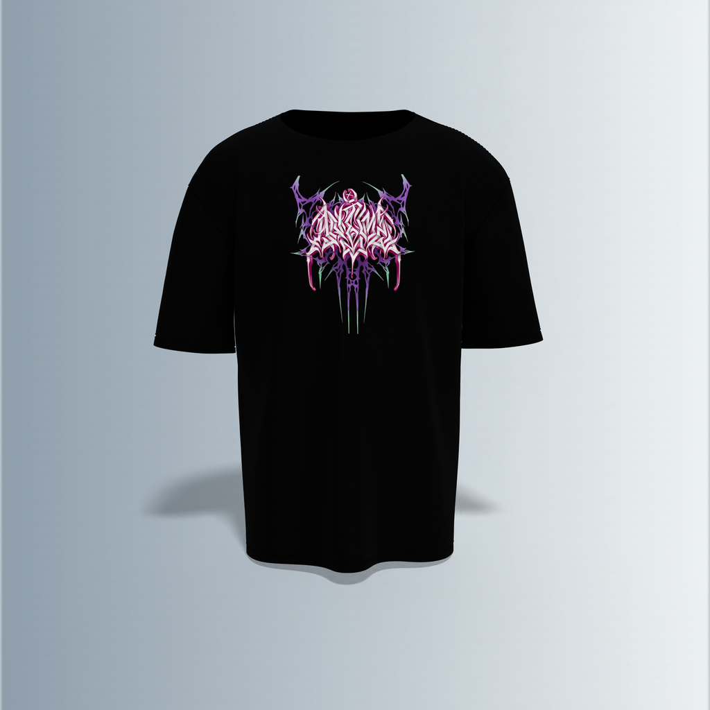 "Horrorcore streetwear"- Premium Cotton Oversized T-Shirt