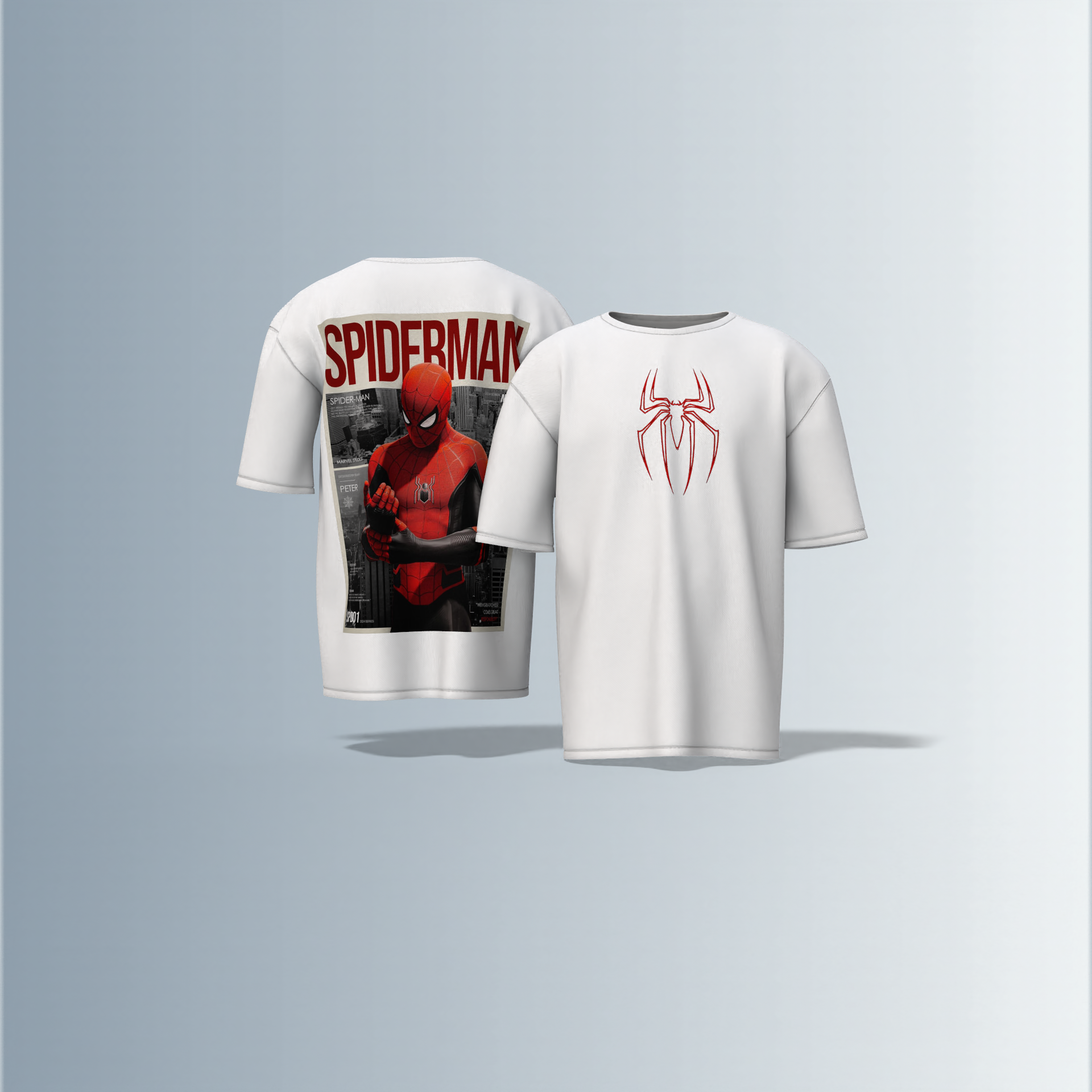 “SPIDERMAN”- Premium Cotton Oversized T-Shirt