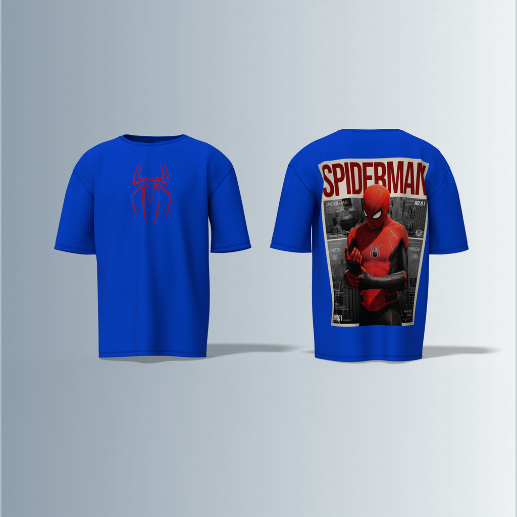 “SPIDERMAN”- Premium Cotton Oversized T-Shirt