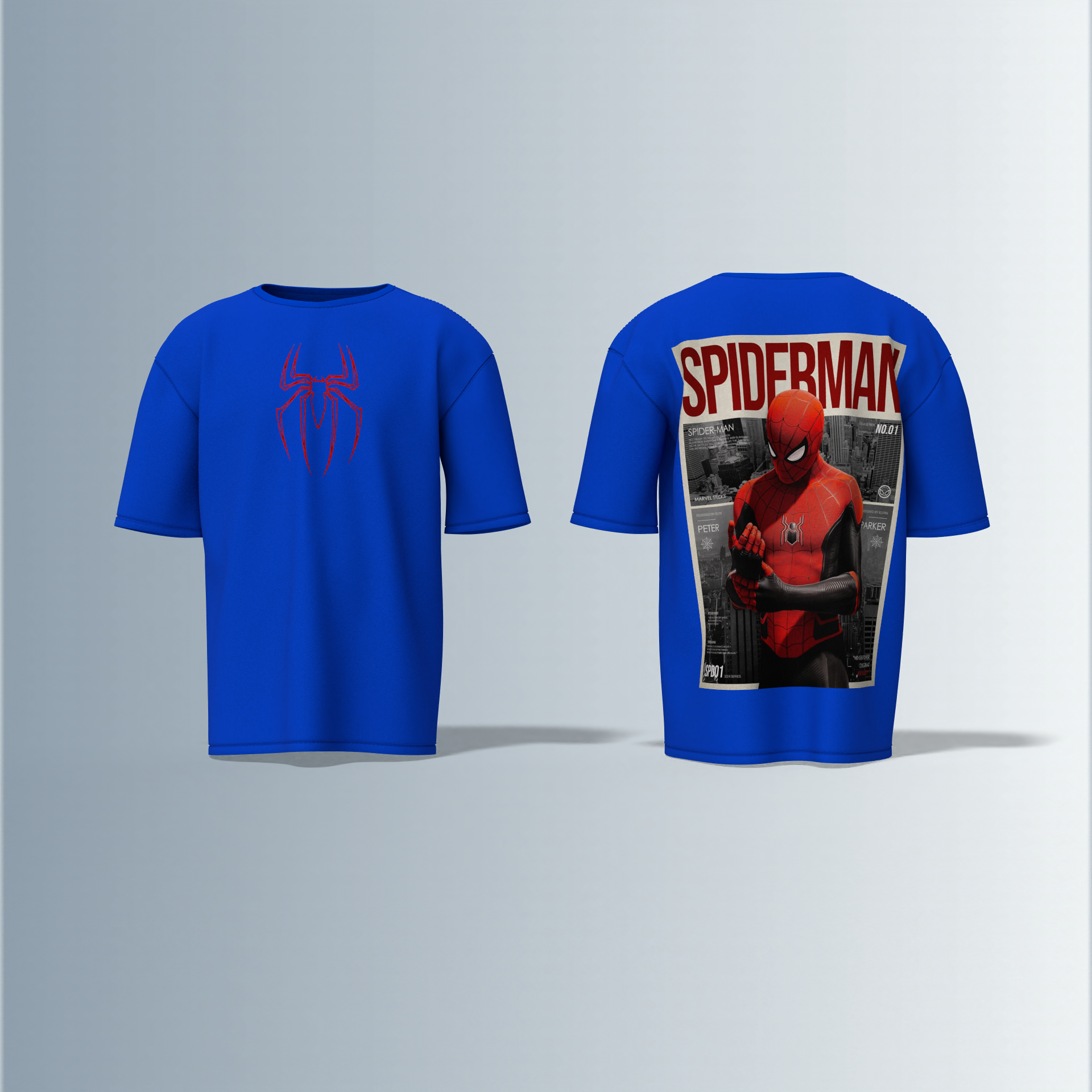 “SPIDERMAN”- Premium Cotton Oversized T-Shirt
