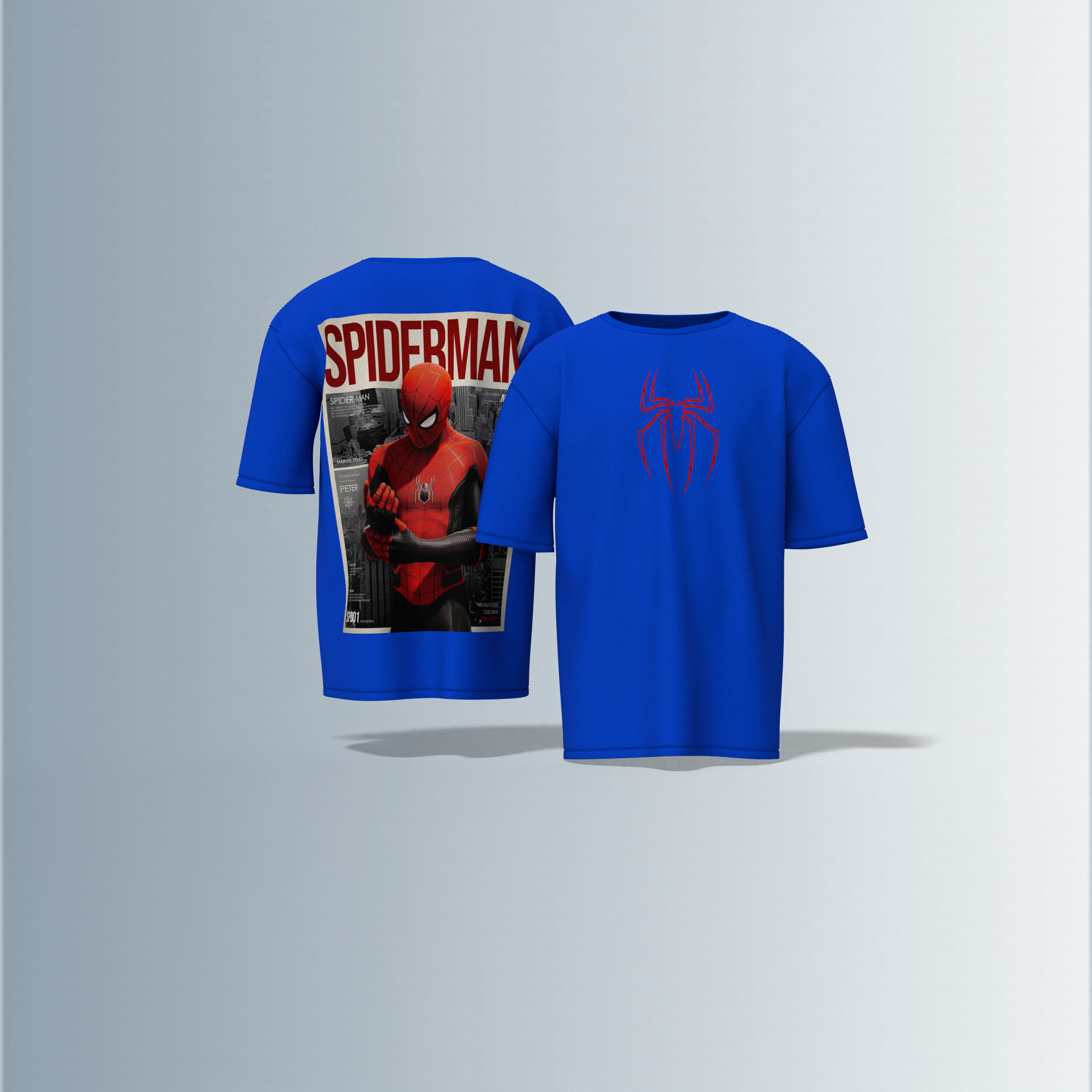 “SPIDERMAN”- Premium Cotton Oversized T-Shirt