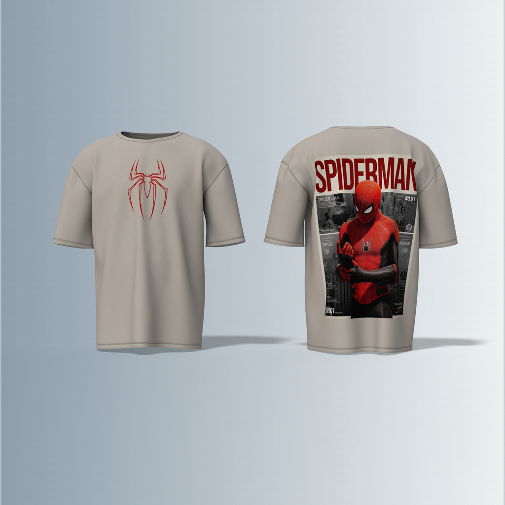 “SPIDERMAN”- Premium Cotton Oversized T-Shirt