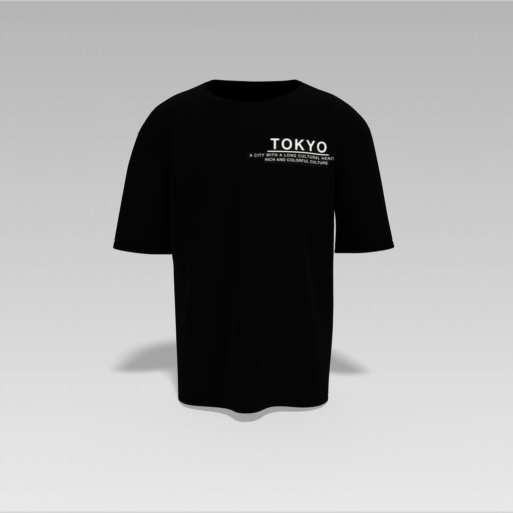 Tokyo Rising Tee – Vintage Japanese Cityscape Edition