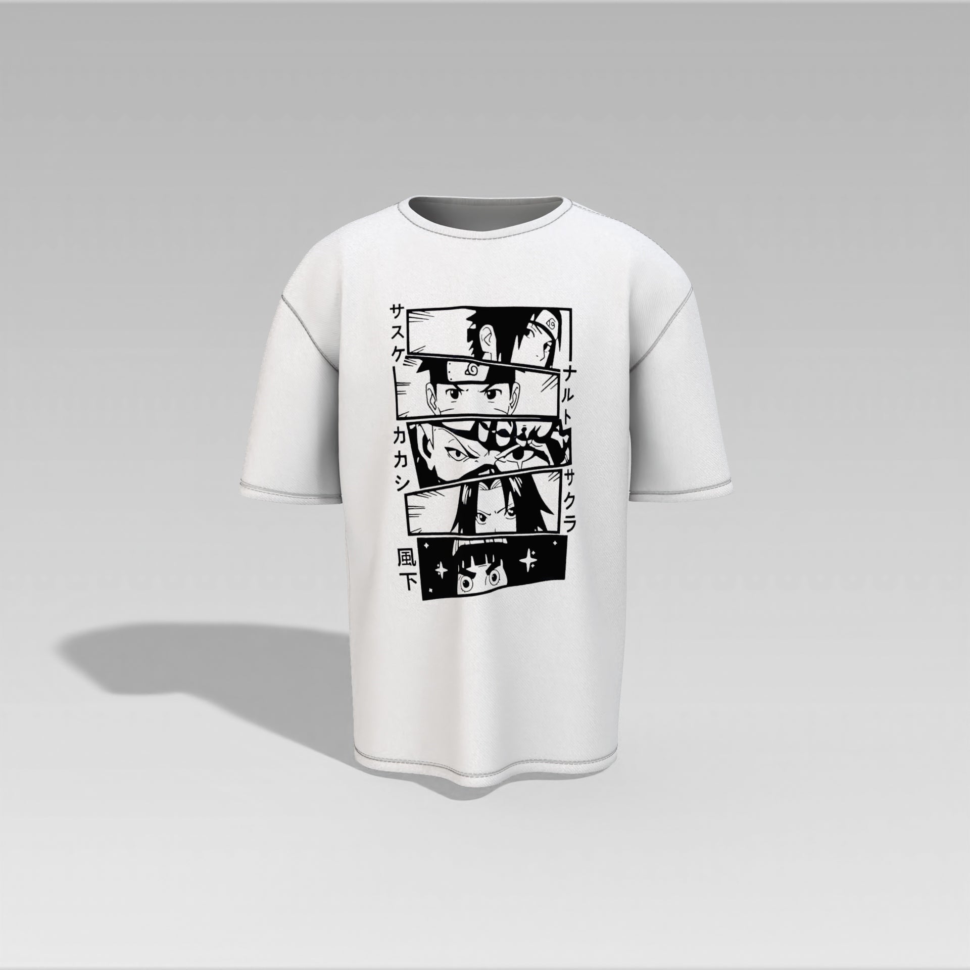 Leaf Legends: Eyes of the Hidden Village Oversized T-shirt