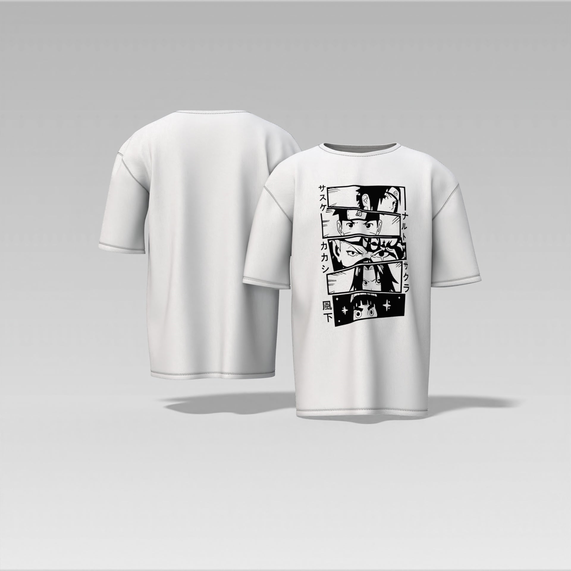 Leaf Legends: Eyes of the Hidden Village Oversized T-shirt