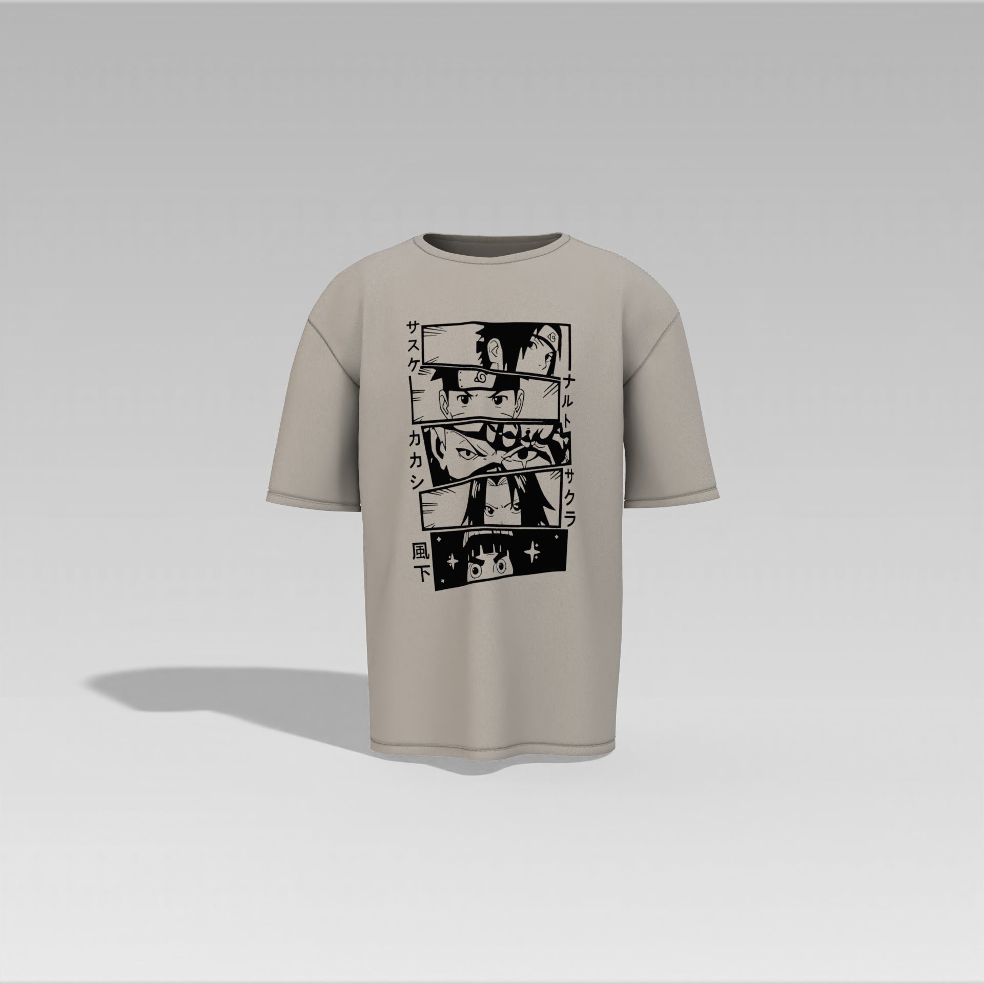 Leaf Legends: Eyes of the Hidden Village Oversized T-shirt