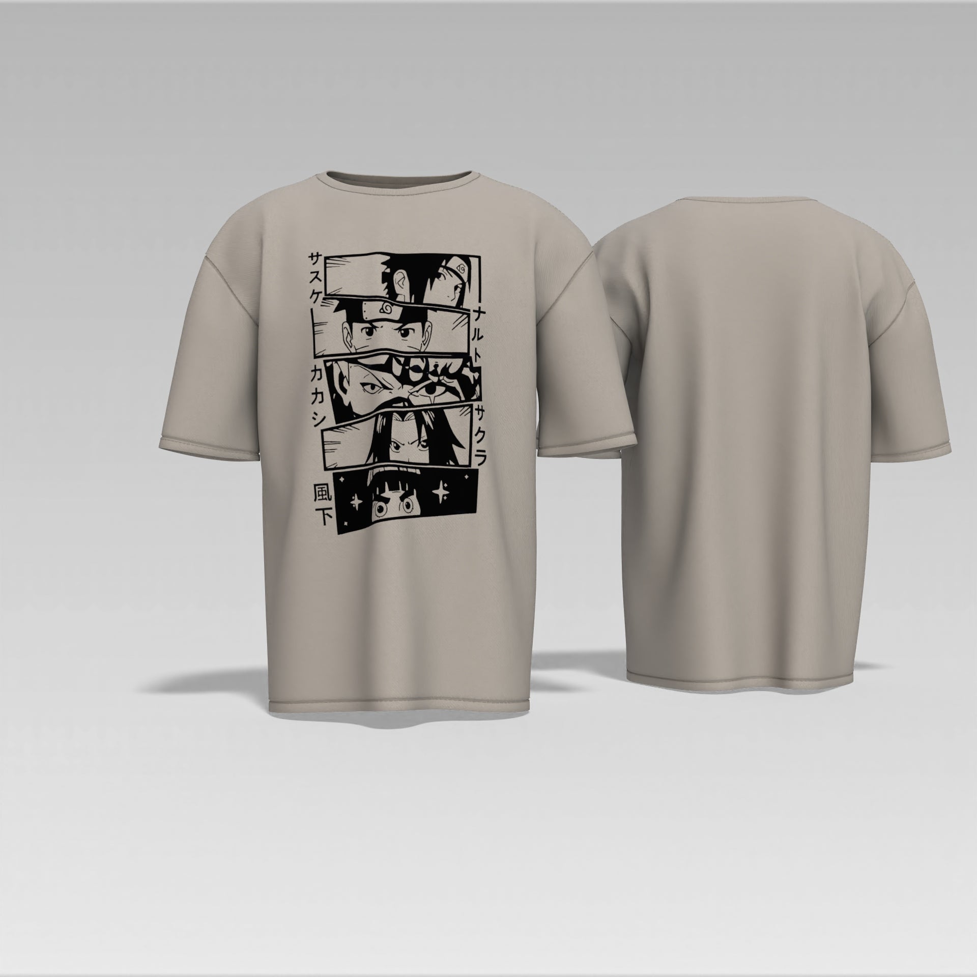 Leaf Legends: Eyes of the Hidden Village Oversized T-shirt
