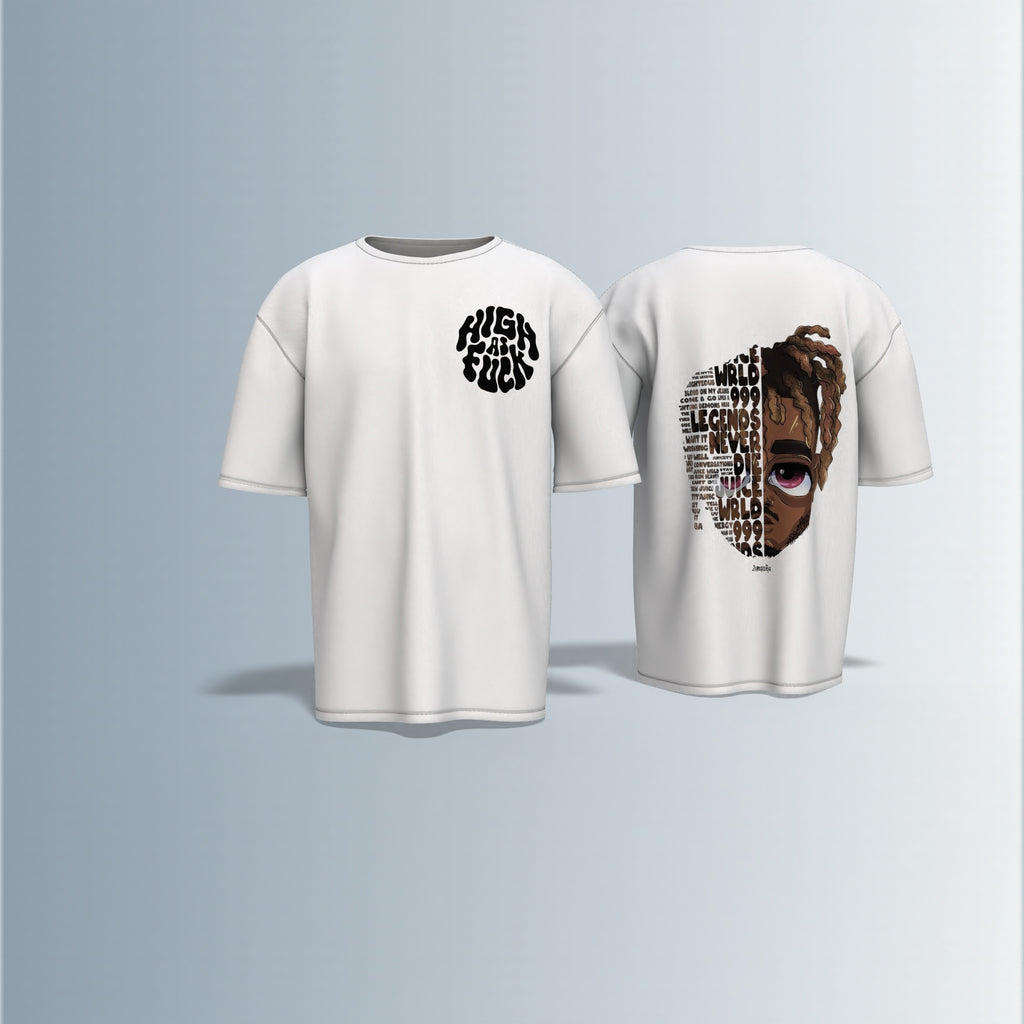 Legends Never Die – Iconic 999 Tribute Tee for True Fans of Juice WRLD Oversized T-shirt