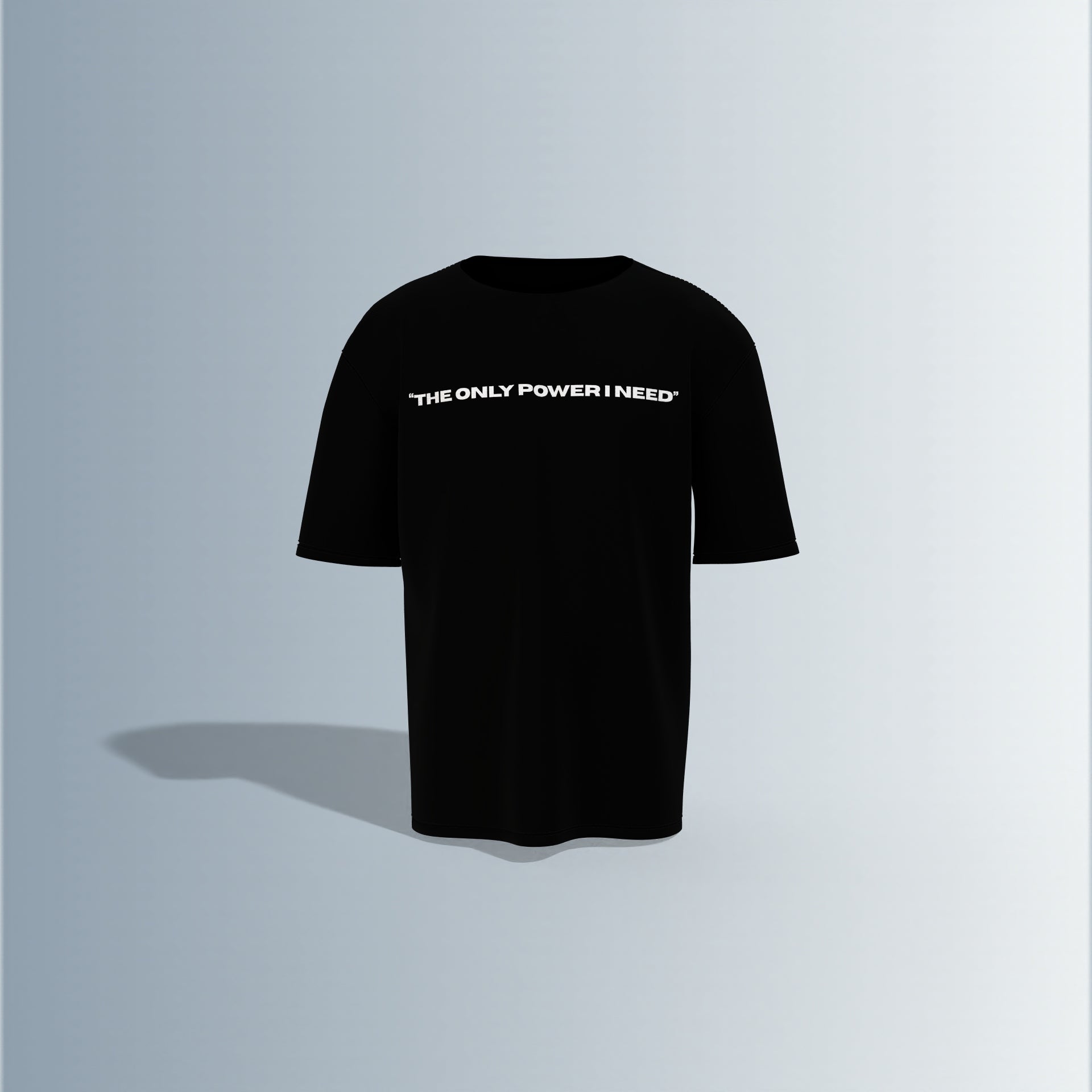 Unleashed Strength: The Power Within Is All I Need Oversized T-shirt