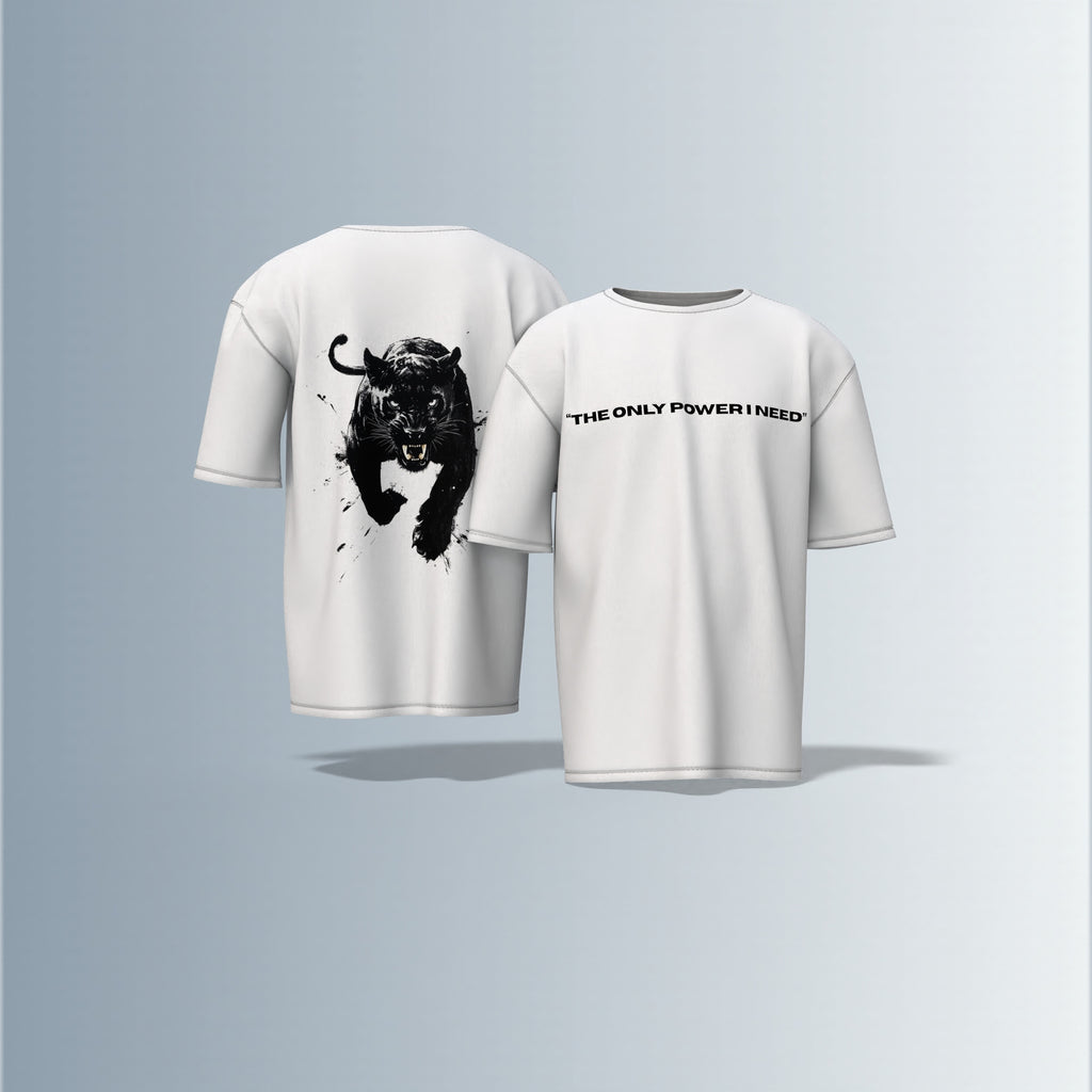Unleashed Strength: The Power Within Is All I Need Oversized T-shirt