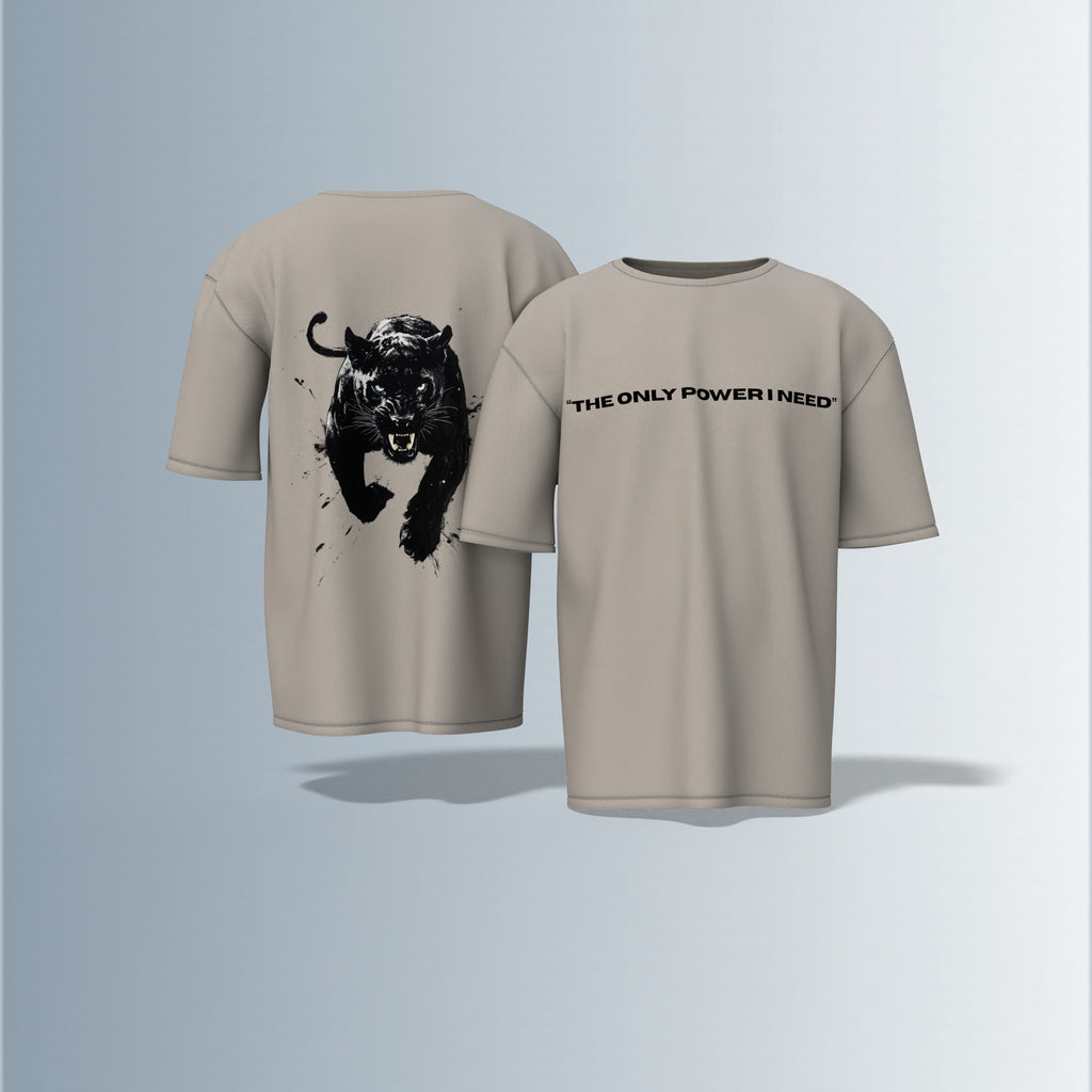 Unleashed Strength: The Power Within Is All I Need Oversized T-shirt