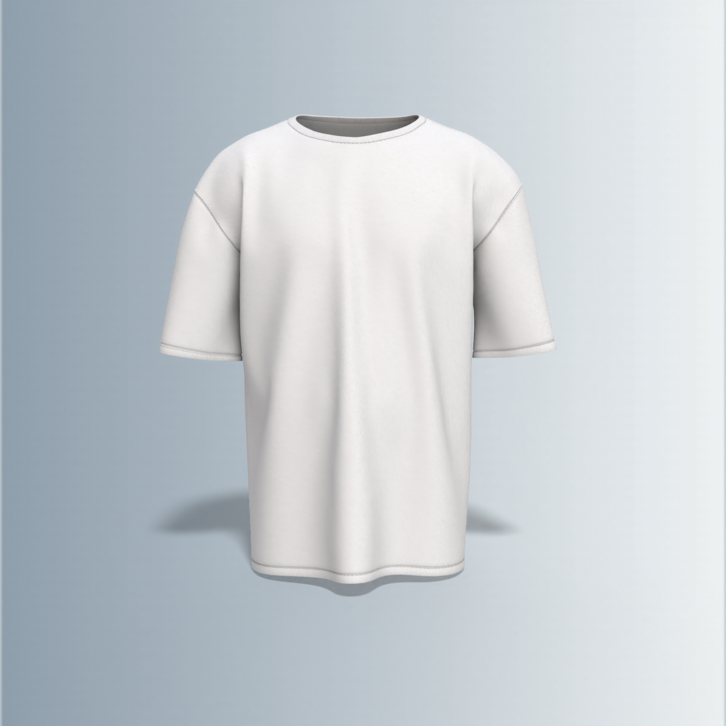Oversized Graphic T-Shirt Featuring Cartoon Headphone Character with “Social Introvert” Graffiti Text and Comfort Zone Slogan Print on the Back
