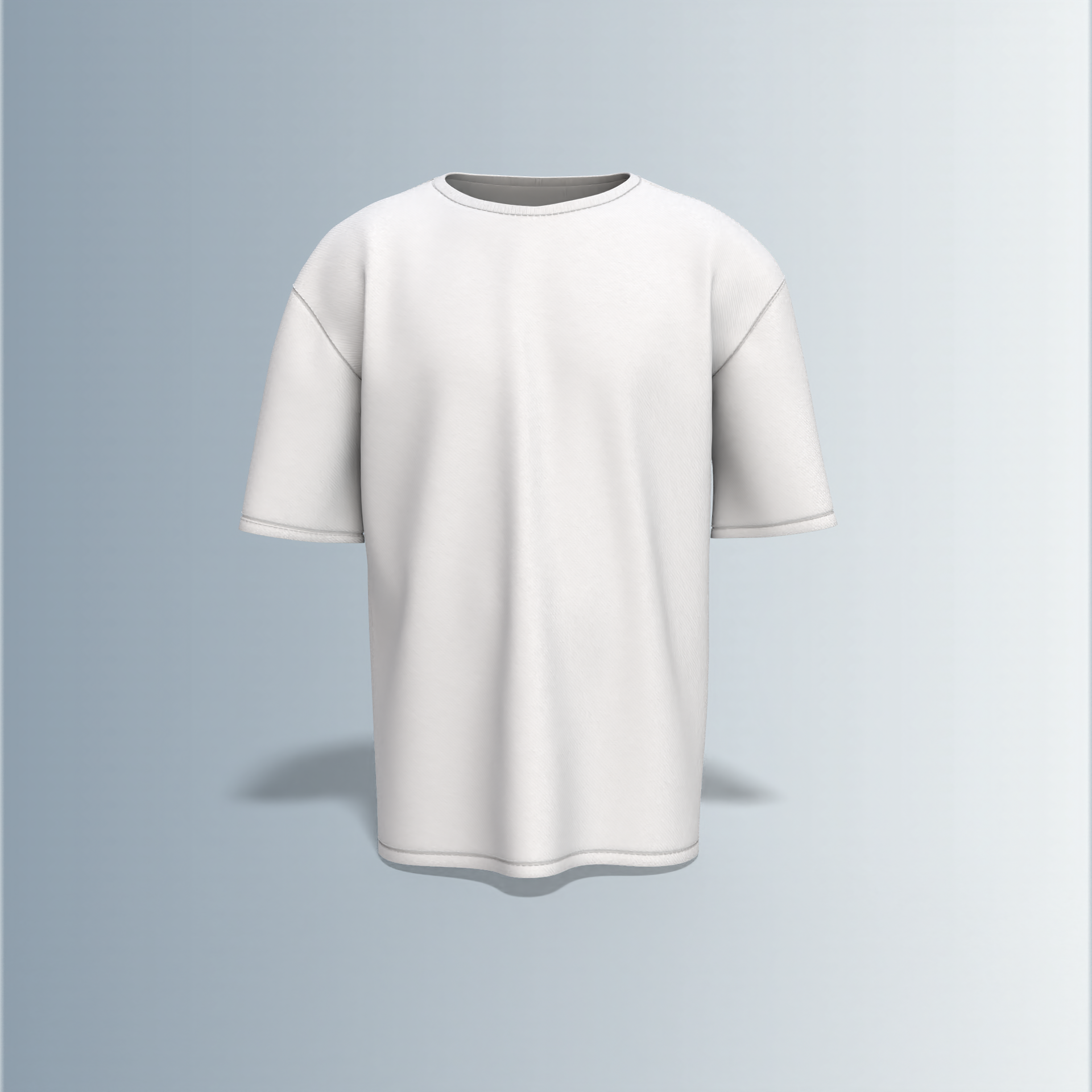 Oversized Graphic T-Shirt Featuring Cartoon Headphone Character with “Social Introvert” Graffiti Text and Comfort Zone Slogan Print on the Back
