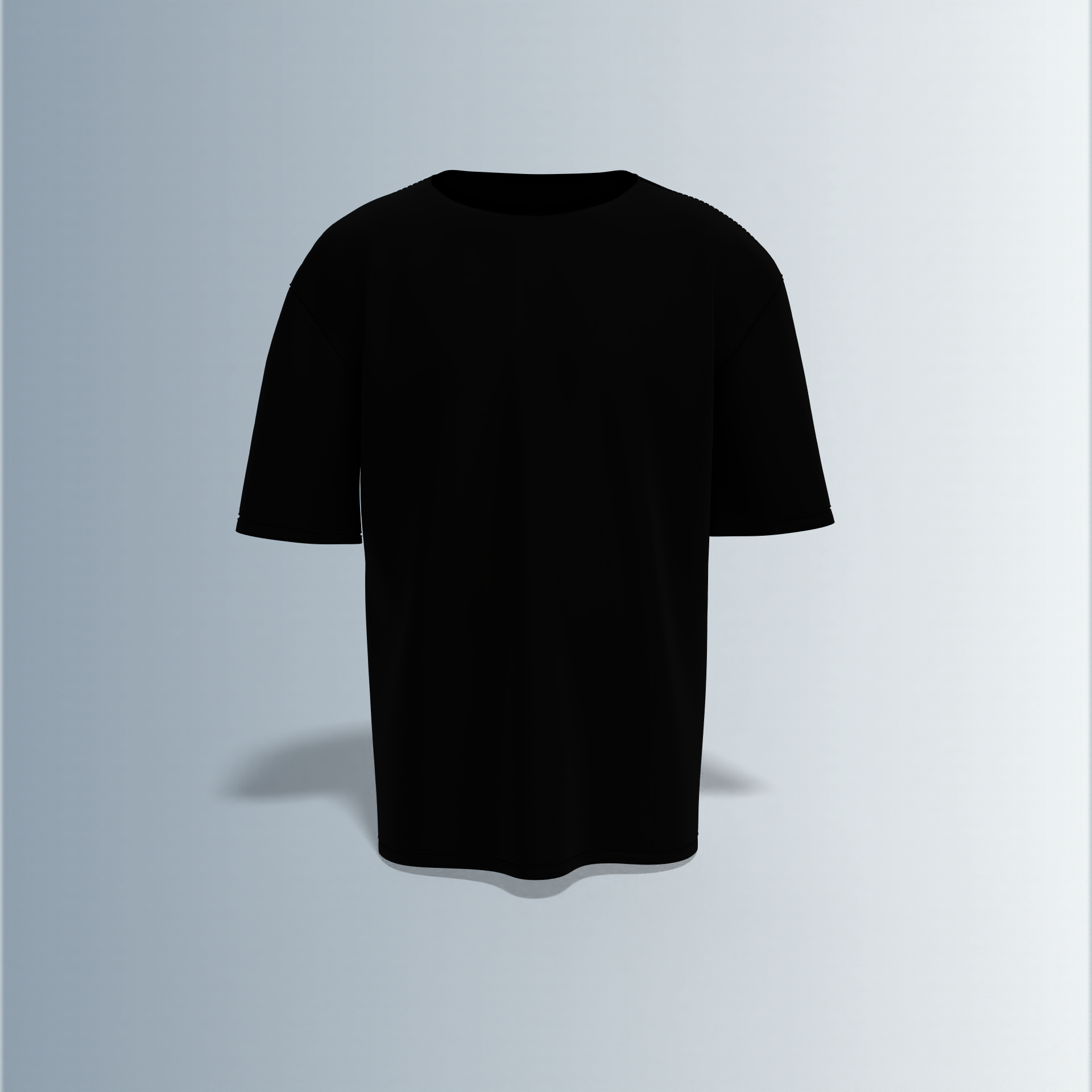 Oversized Graphic T-Shirt Featuring Bold “Do Not Get Lost in the Darkness” Motivational Typography with Silhouette Figure and Distressed Photo Collage Back Print