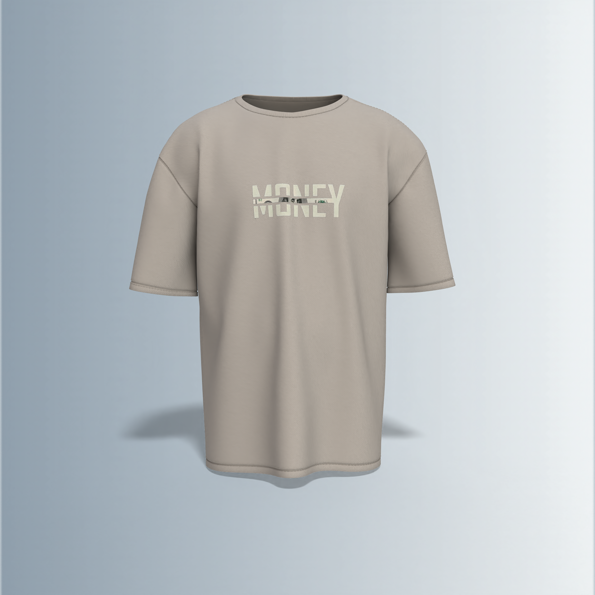 "Oversized Graphic Streetwear T-Shirt – Money Heist Inspired Masked Character Artwork with ‘No Rules’ Slogan & Bold Typography"
